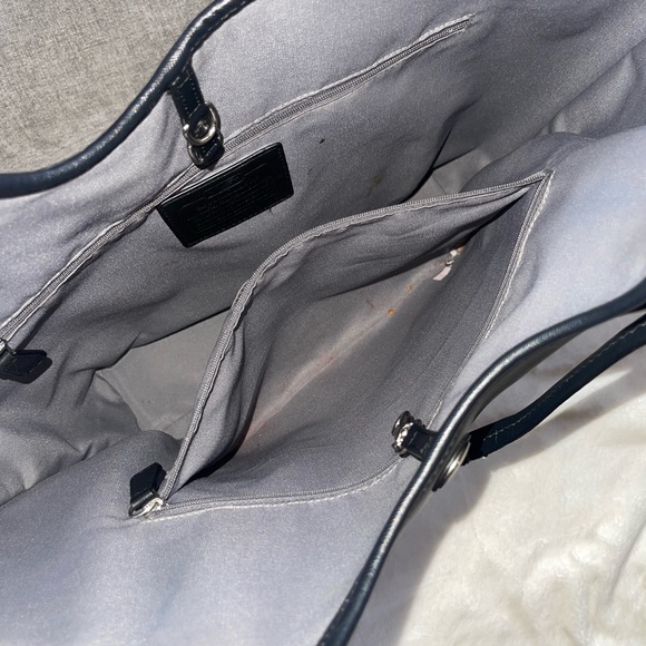 Coach Purse Gray authentic - Picture 5 of 10